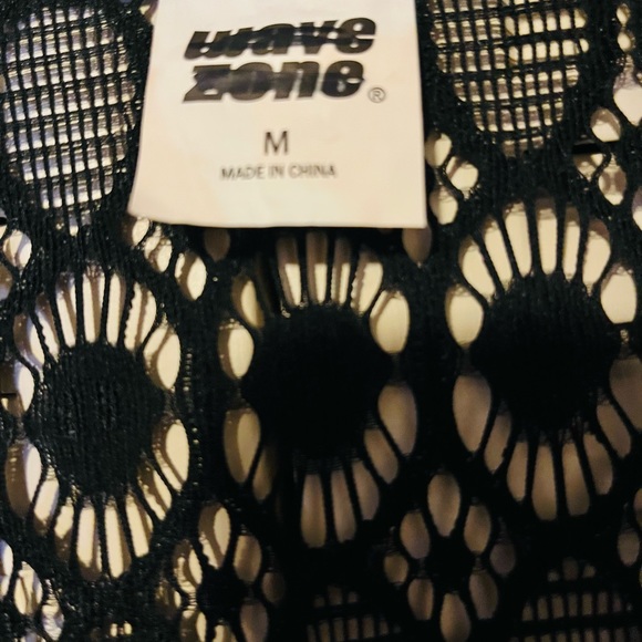 Wave Zone NWOT and never worn size Medium Swim Cover Up in Black. - Picture 6 of 9